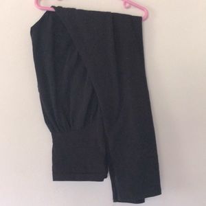 8/15 Black maternity stretchy leggings